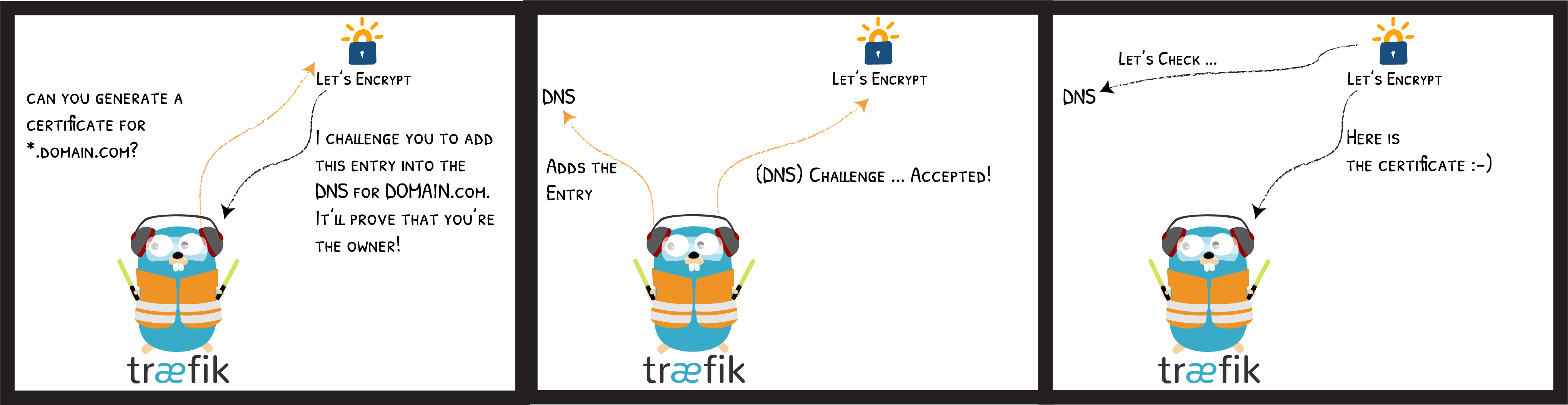 Lets encrypt DNS Challenge