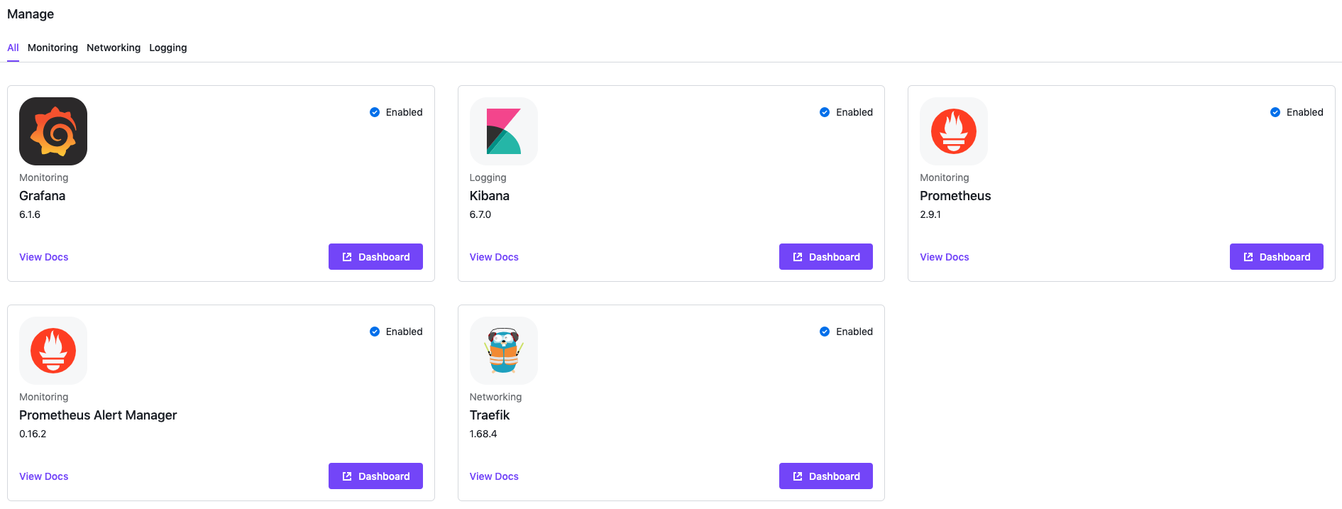 Operations Portal Components